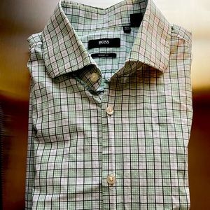 Hugo Boss Sharp Fit dress shirt.
